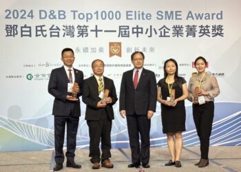 百威生醫集團榮獲鄧白氏中小企業菁英獎　林昀正：持續投入研發提升產品品質