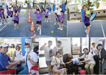 影音∕原鄉颳起匹克球風　羅東博愛鼓勵學習新運動保健康