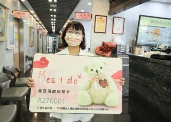 給自己最好的生日禮物　受器捐微電影感動　女子颱風天簽器捐同意書　