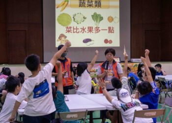 營養尖兵兒童夏令營　健康習慣從小培養