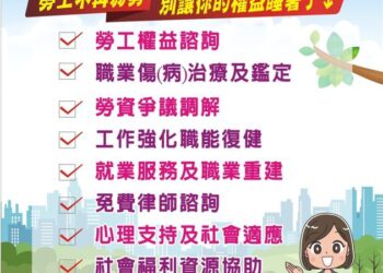 協助職災勞工重返職場　嘉義縣推動支持服務