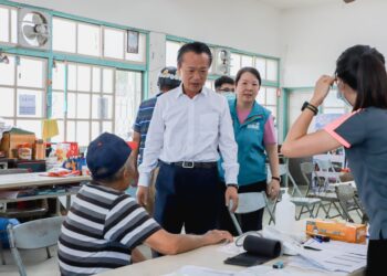 嘉義縣展開災後復原 六腳鄉舉辦義診守護健康