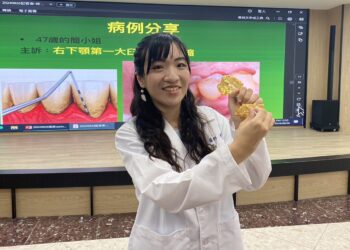 台南市立醫院黃琬真牙醫師強調牙周再生手術有助翻轉牙周病