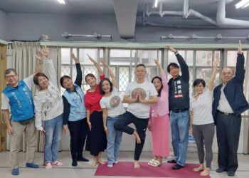 台灣樂齡瑜珈協會內湖據點開幕 供銀髮族使用的瑜珈空間